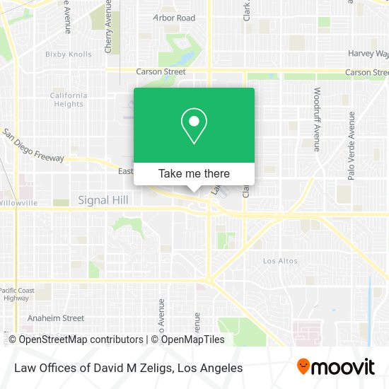 Law Offices of David M Zeligs map