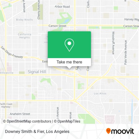 Downey Smith & Fier map