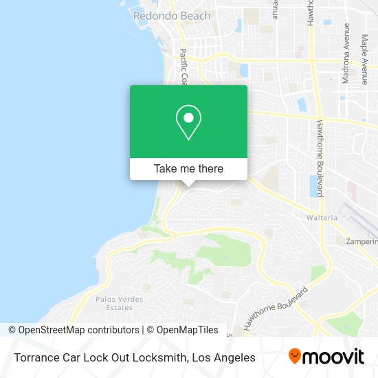 Torrance Car Lock Out Locksmith map