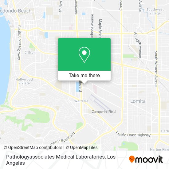 Pathologyassociates Medical Laboratories map