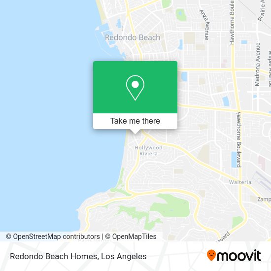 Redondo Beach Homes map