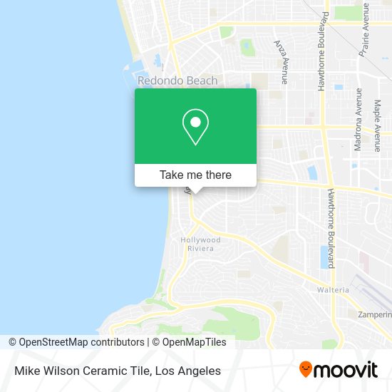 Mike Wilson Ceramic Tile map