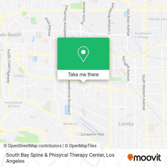 South Bay Spine & Phisycal Therapy Center map