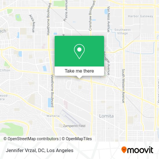 Jennifer Vrzal, DC map