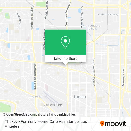 Thekey - Formerly Home Care Assistance map