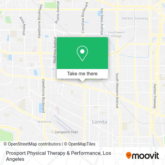 Prosport Physical Therapy & Performance map