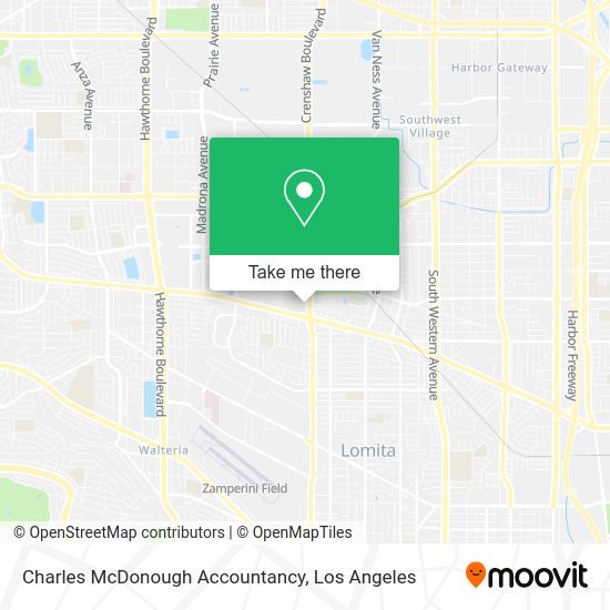 Mapa de Charles McDonough Accountancy