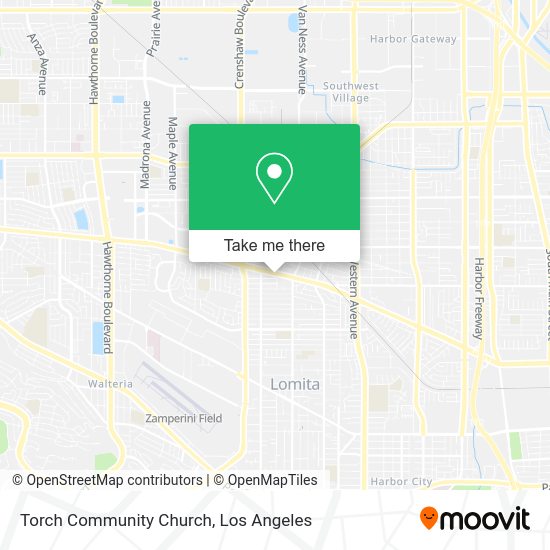 Torch Community Church map