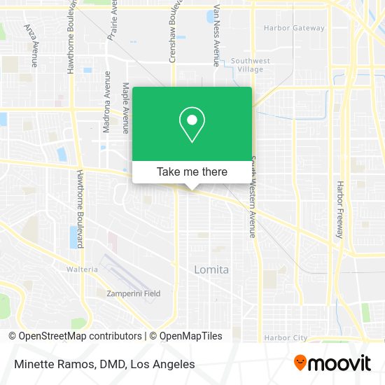 Minette Ramos, DMD map