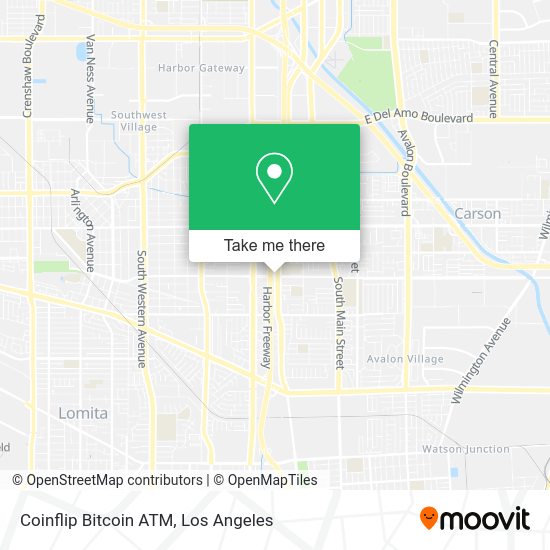 Coinflip Bitcoin ATM map