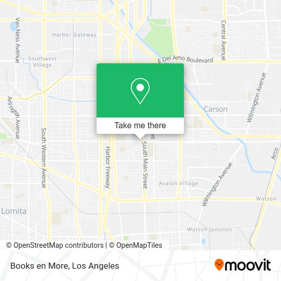 Mapa de Books en More