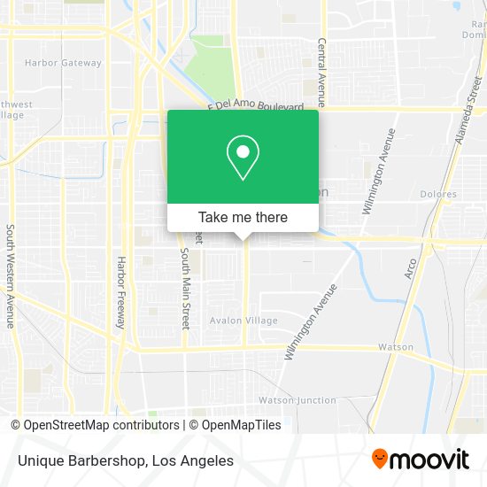 Mapa de Unique Barbershop