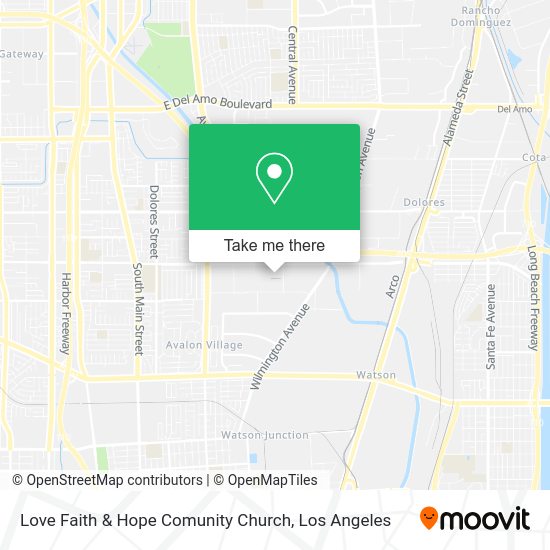 Love Faith & Hope Comunity Church map