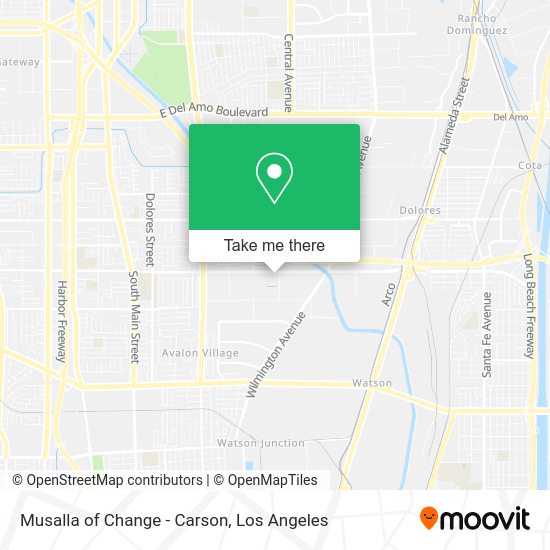 Musalla of Change - Carson map