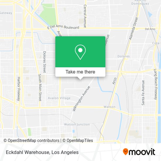 Eckdahl Warehouse map
