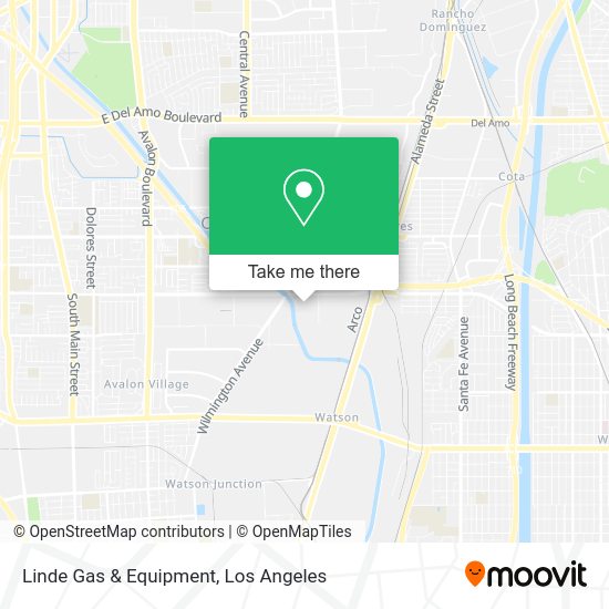 Linde Gas & Equipment map
