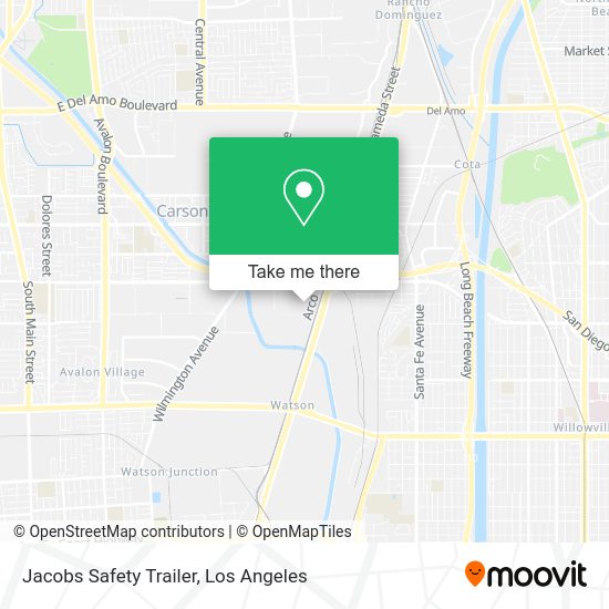 Jacobs Safety Trailer map