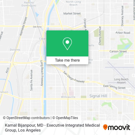 Kamal Bijanpour, MD - Executive Integrated Medical Group map