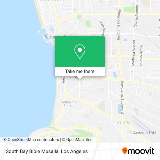 South Bay Bible Musalla map
