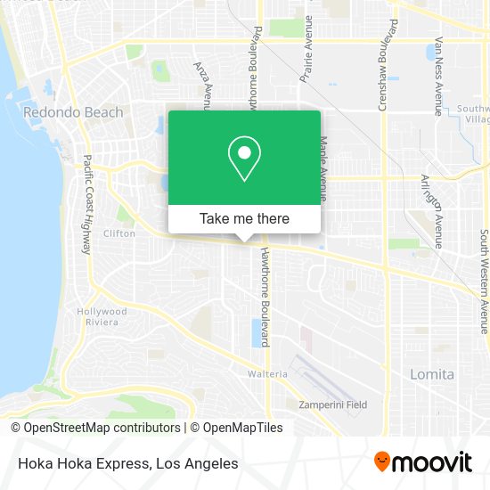 Hoka Hoka Express map