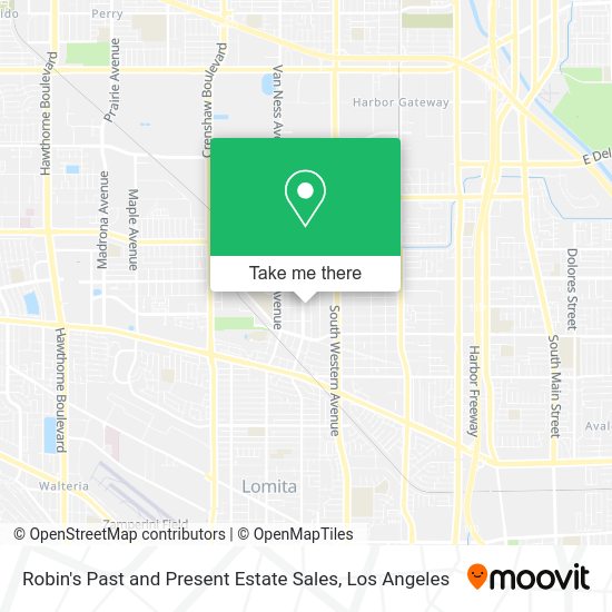 Robin's Past and Present Estate Sales map