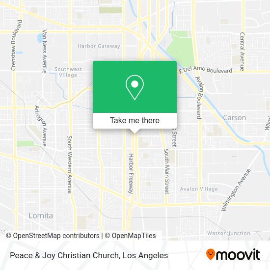 Peace & Joy Christian Church map