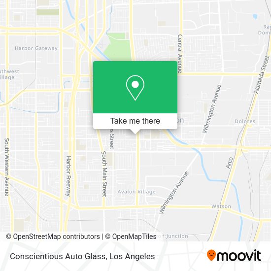 Conscientious Auto Glass map