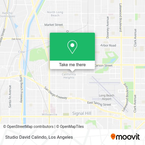Studio David Calindo map