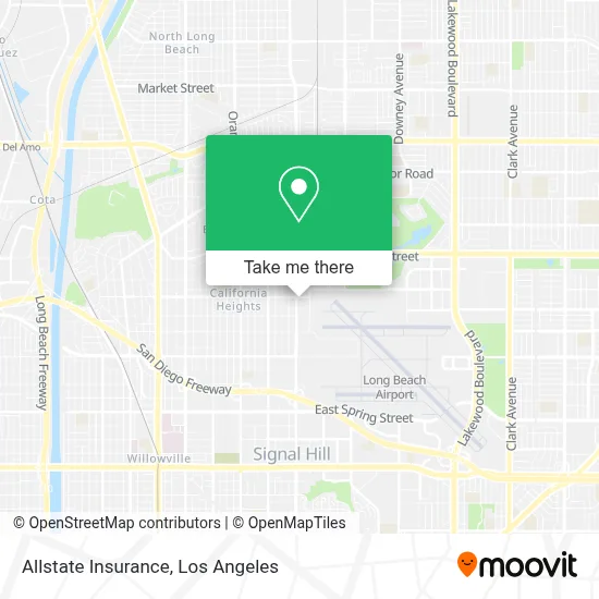 Allstate Insurance map