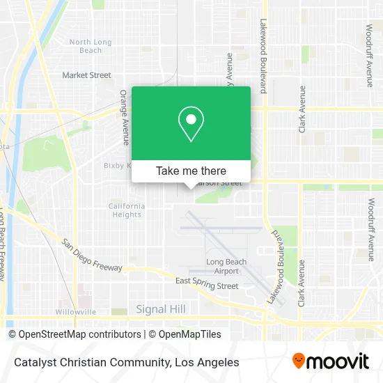 Catalyst Christian Community map