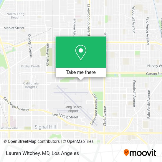 Lauren Witchey, MD map