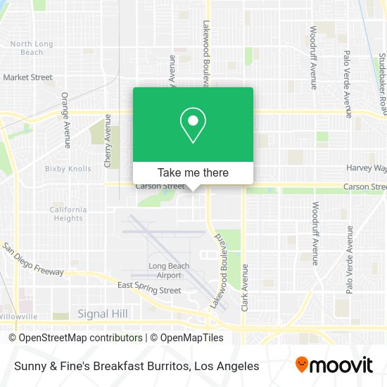 Sunny & Fine's Breakfast Burritos map