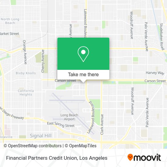 Mapa de Financial Partners Credit Union