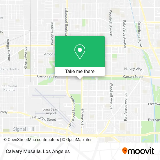 Calvary Musalla map