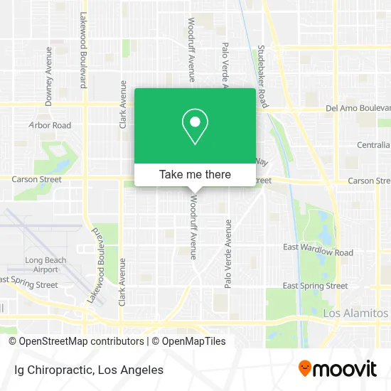 Ig Chiropractic map