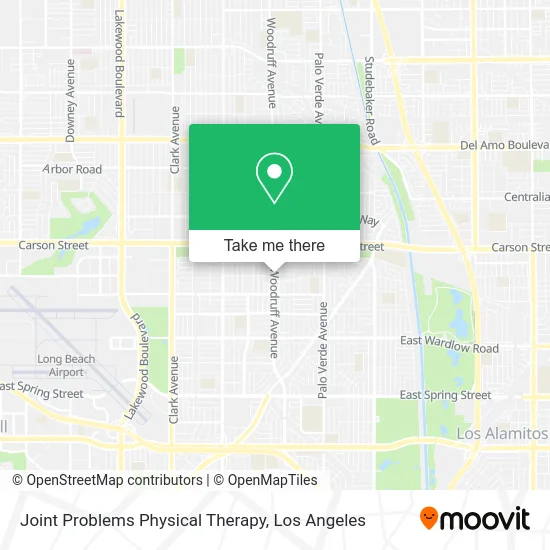 Joint Problems Physical Therapy map
