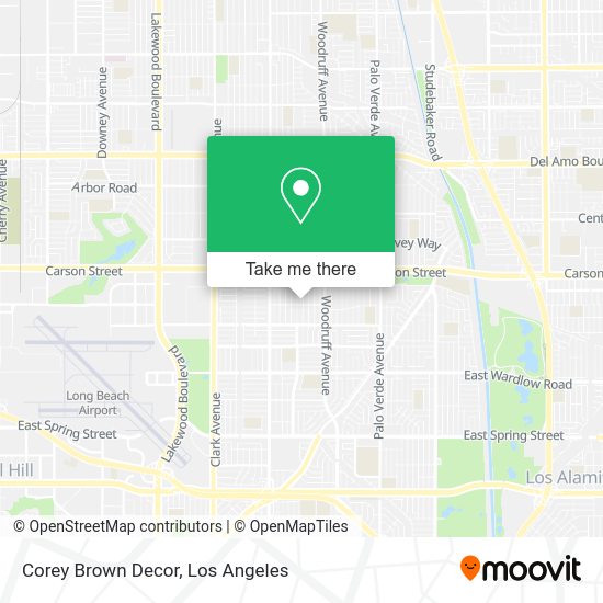 Corey Brown Decor map