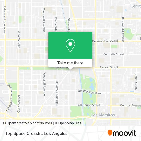 Mapa de Top Speed Crossfit