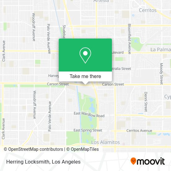 Herring Locksmith map