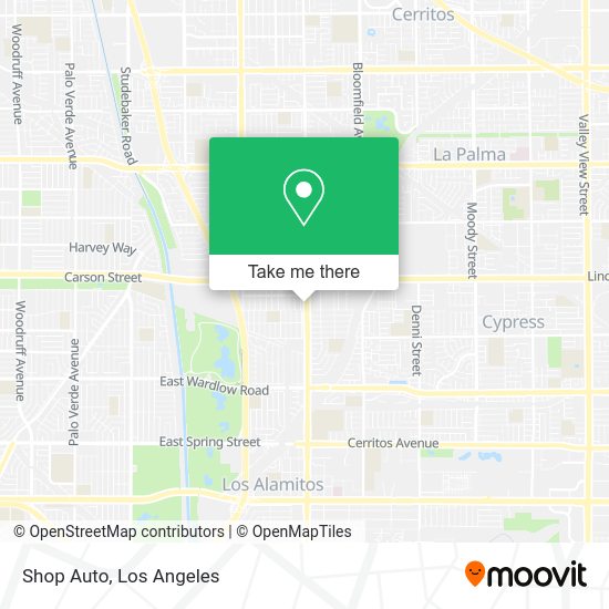 Mapa de Shop Auto