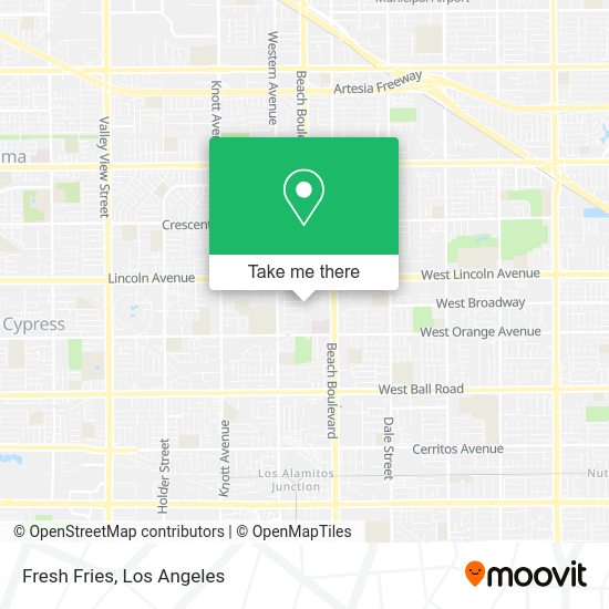 Mapa de Fresh Fries