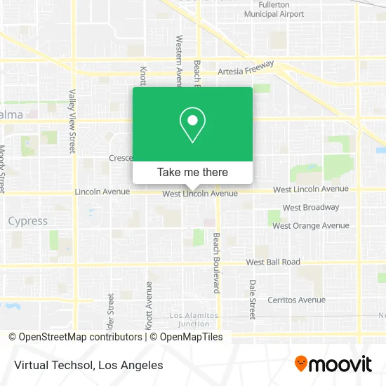 Mapa de Virtual Techsol