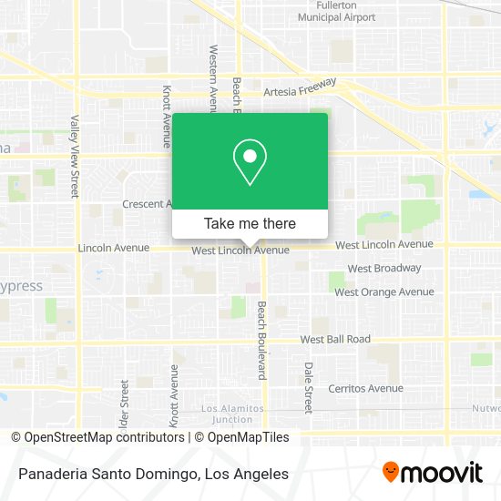 Mapa de Panaderia Santo Domingo