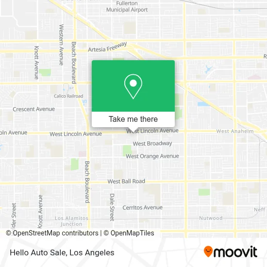 Hello Auto Sale map