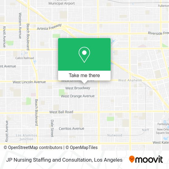JP Nursing Staffing and Consultation map