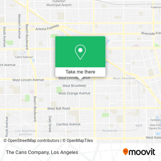 Mapa de The Cans Company