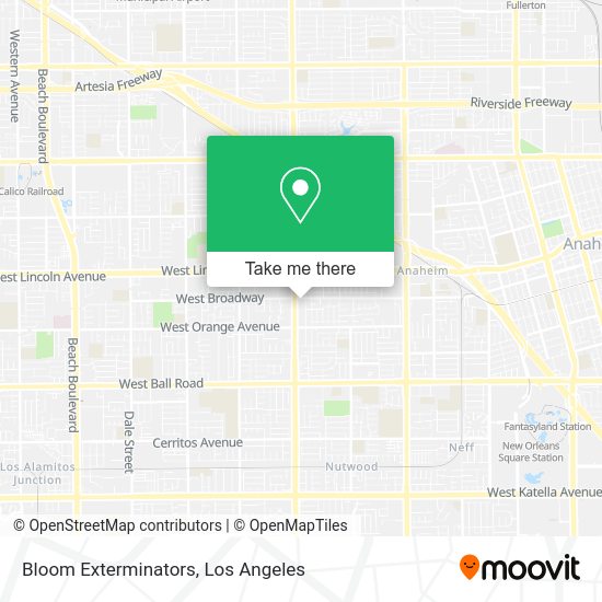 Bloom Exterminators map