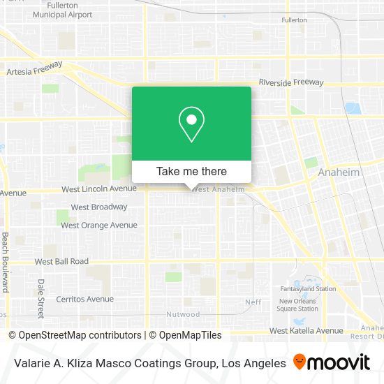 Valarie A. Kliza Masco Coatings Group map