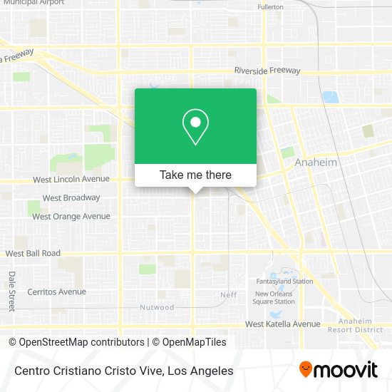 Mapa de Centro Cristiano Cristo Vive