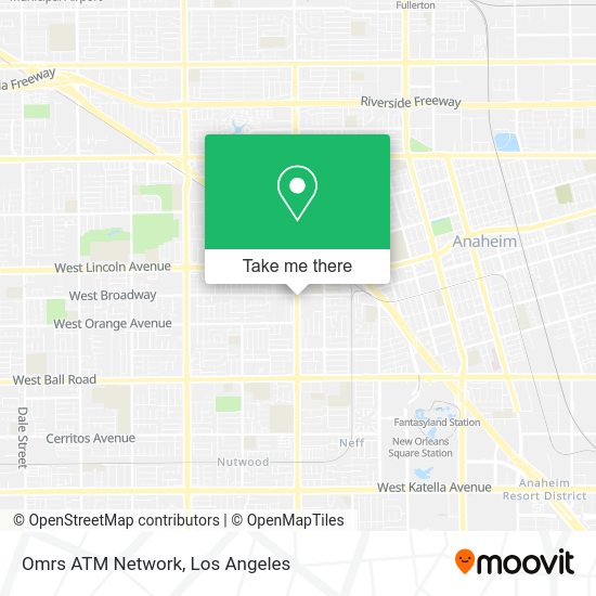 Omrs ATM Network map